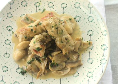 Involtini di carne ai funghi