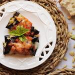 Involtini di melanzane con mollica di pane Bimby