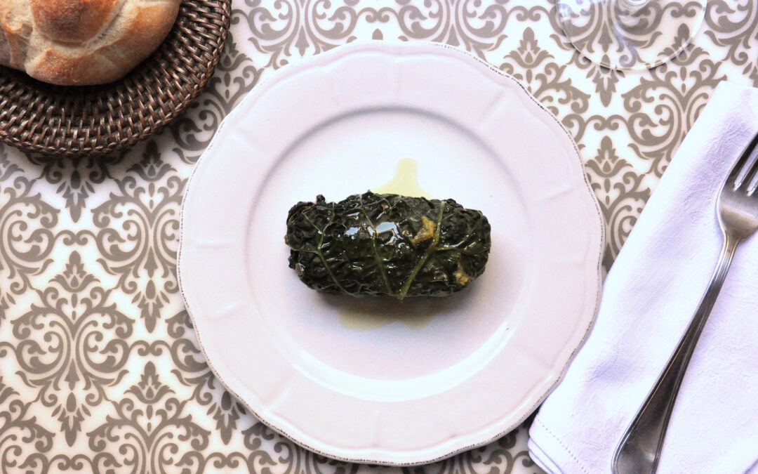 Involtini di verza e patate