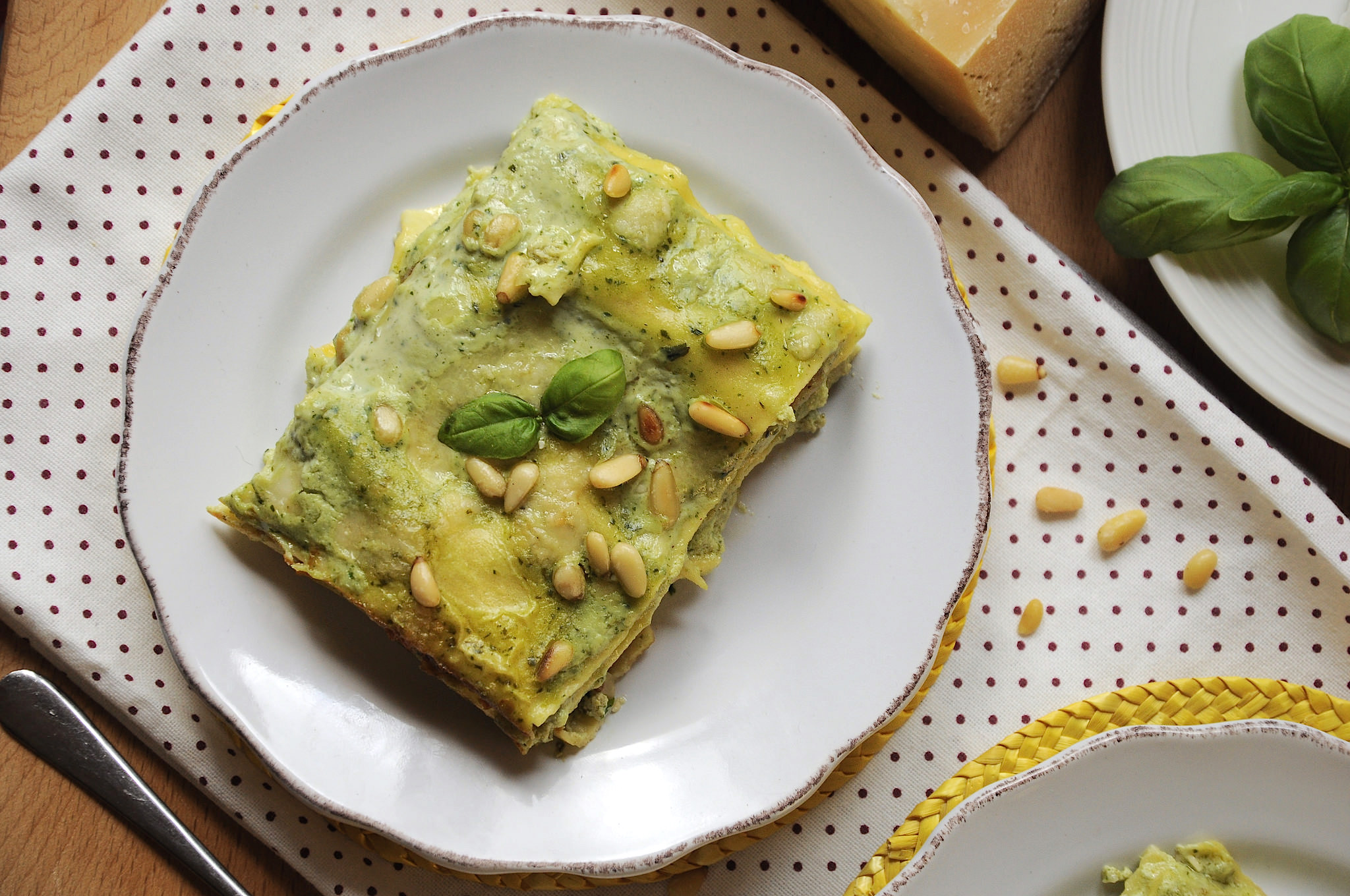 Lasagne pesto e ricotta Bimby