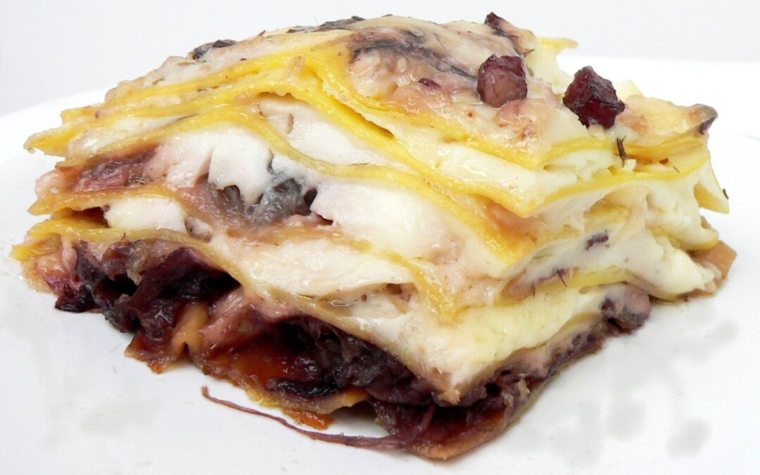 Lasagne al radicchio