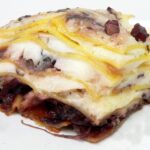 Lasagne al radicchio e pancetta Bimby