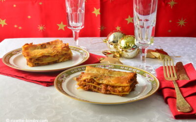 Lasagne lenticchie e cotechino Bimby