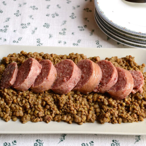 Lenticchie e cotechino Bimby