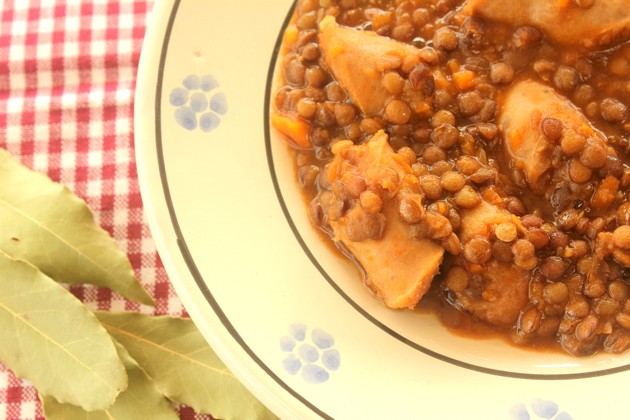 Lenticchie con salsiccia Bimby
