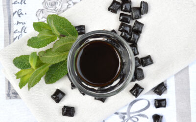 Liquore liquirizia e menta