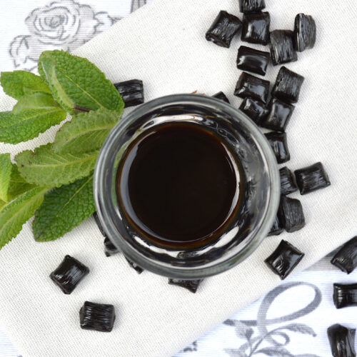 Liquore liquirizia e menta Bimby