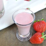 Liquore panna e fragole Bimby