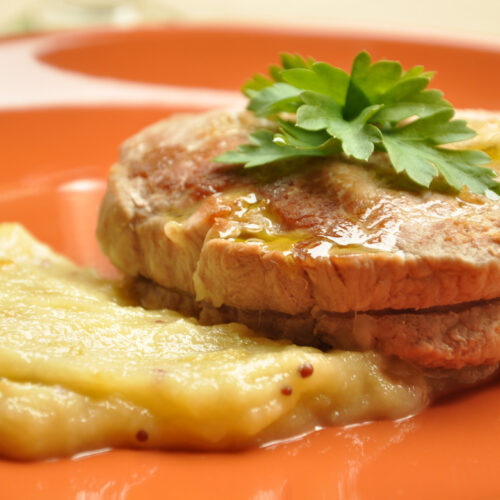 Maiale alle mele Bimby