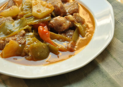 Maiale in agrodolce cinese