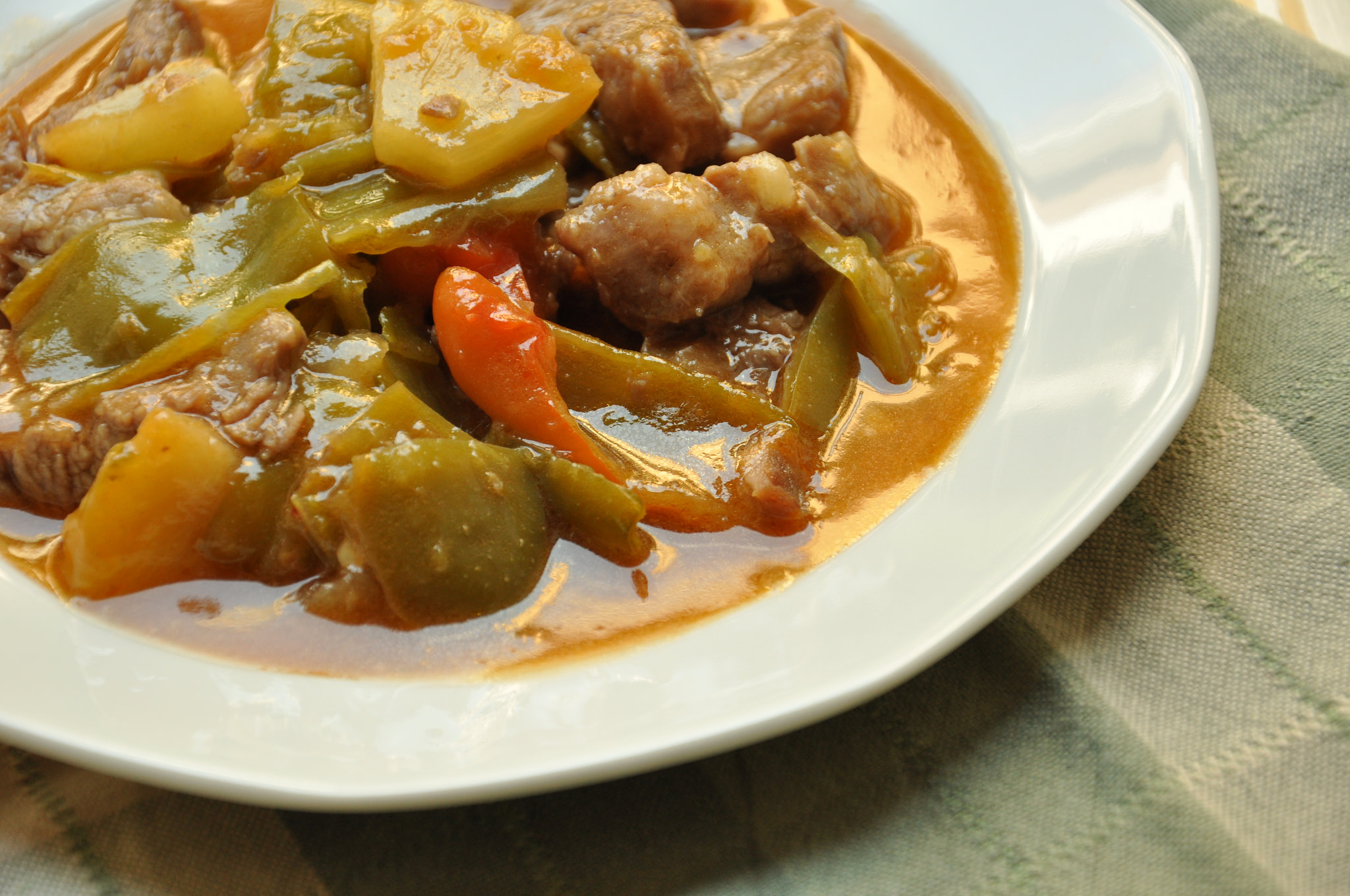 Maiale in agrodolce cinese Bimby