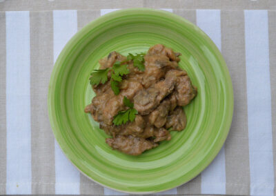 Manzo alla stroganoff
