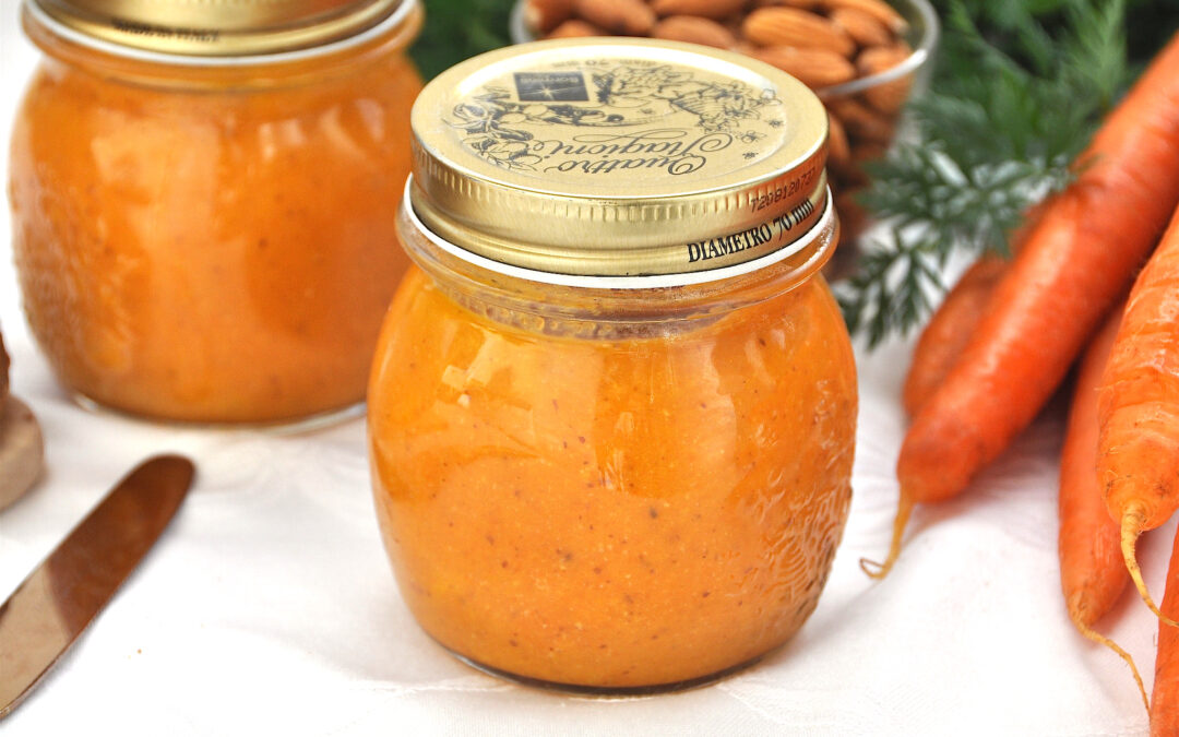 Confettura carote e mandorle