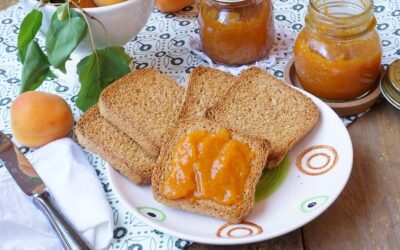 Marmellata di albicocche senza zucchero