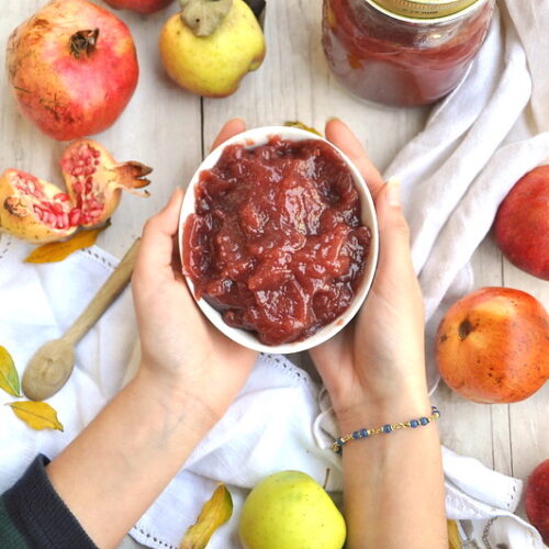 marmellata di melograno bimby