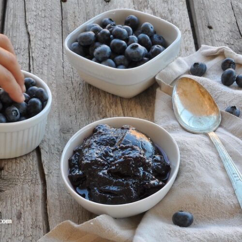 Marmellata di mirtilli Bimby passo passo