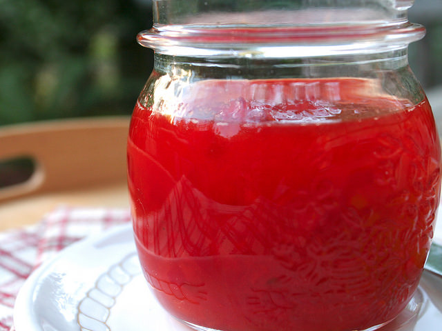 Marmellata di peperoni Bimby