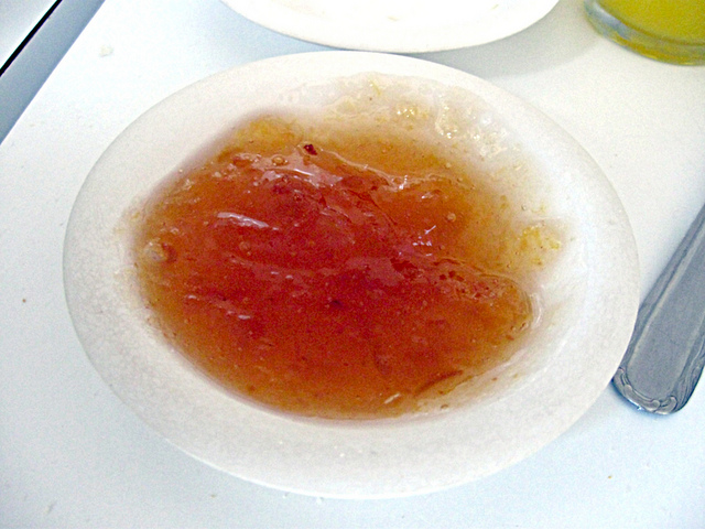 Marmellata di pesche e amaretti Bimby