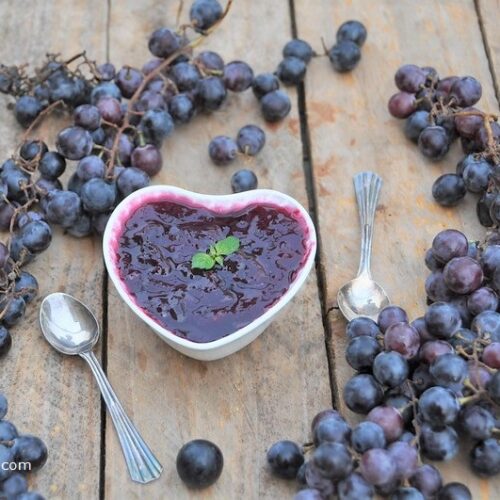 marmellata di uva fragola bimby