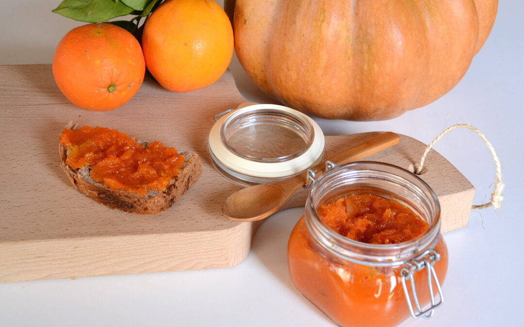 Marmellata di zucca e arance