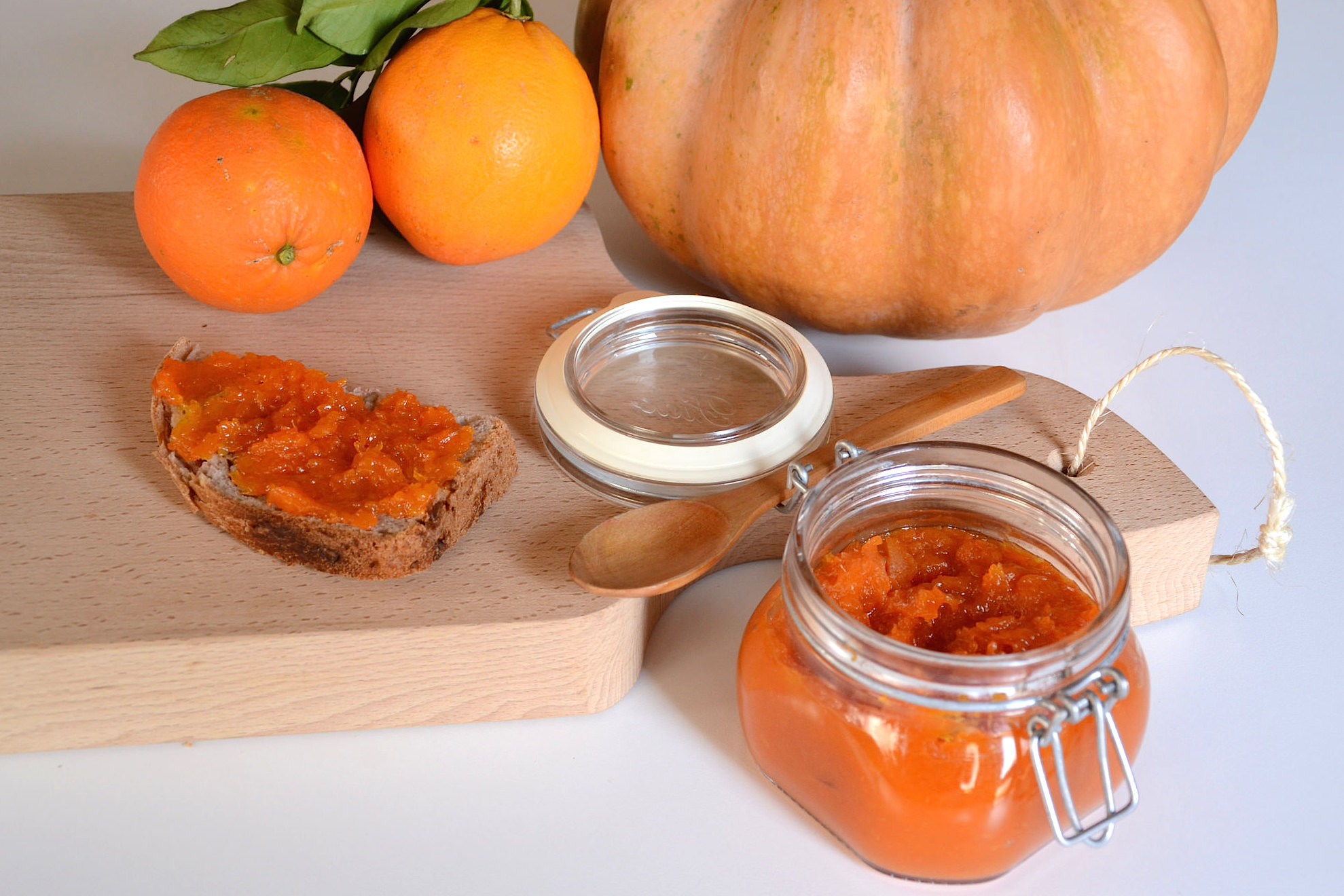 Marmellata di zucca e arance Bimby