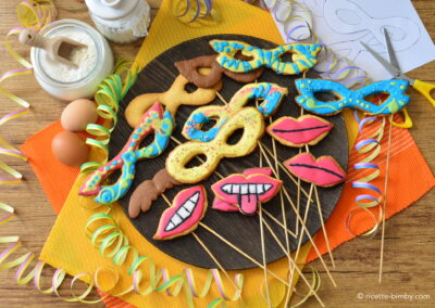 Mascherine di frolla: i biscotti di Carnevale col Bimby!