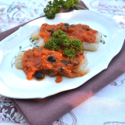 Merluzzo alla livornese Bimby