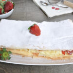 Millefoglie crema e fragole Bimby