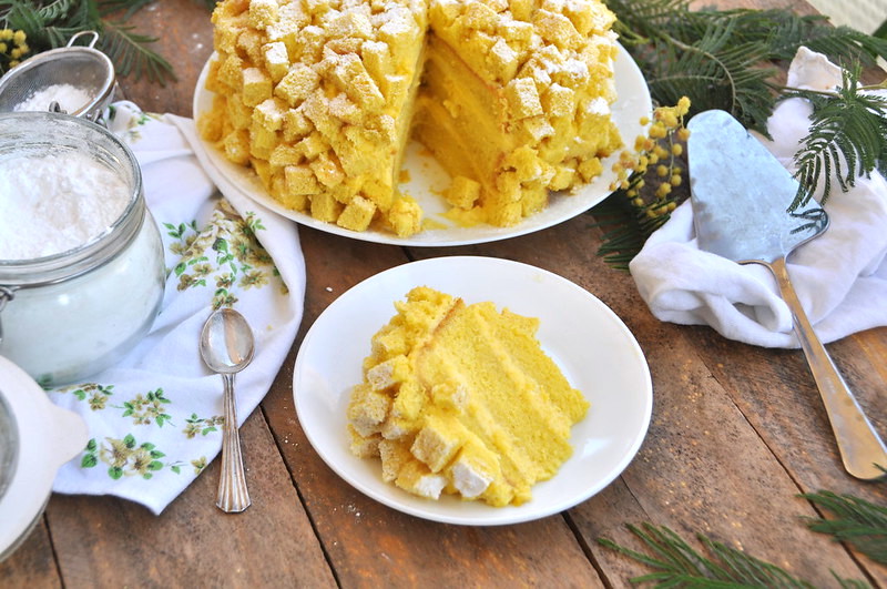 Torta mimosa con Bimby