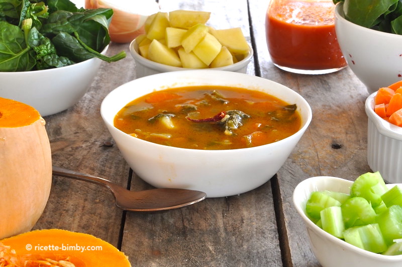 Minestrone Bimby di verdure