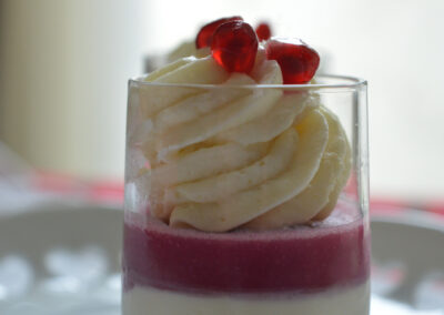 Mousse al cioccolato bianco