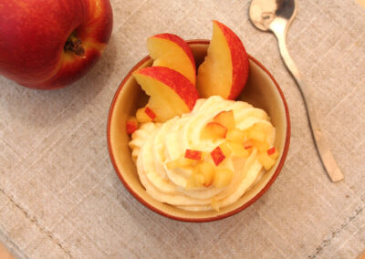 Mousse alle pesche