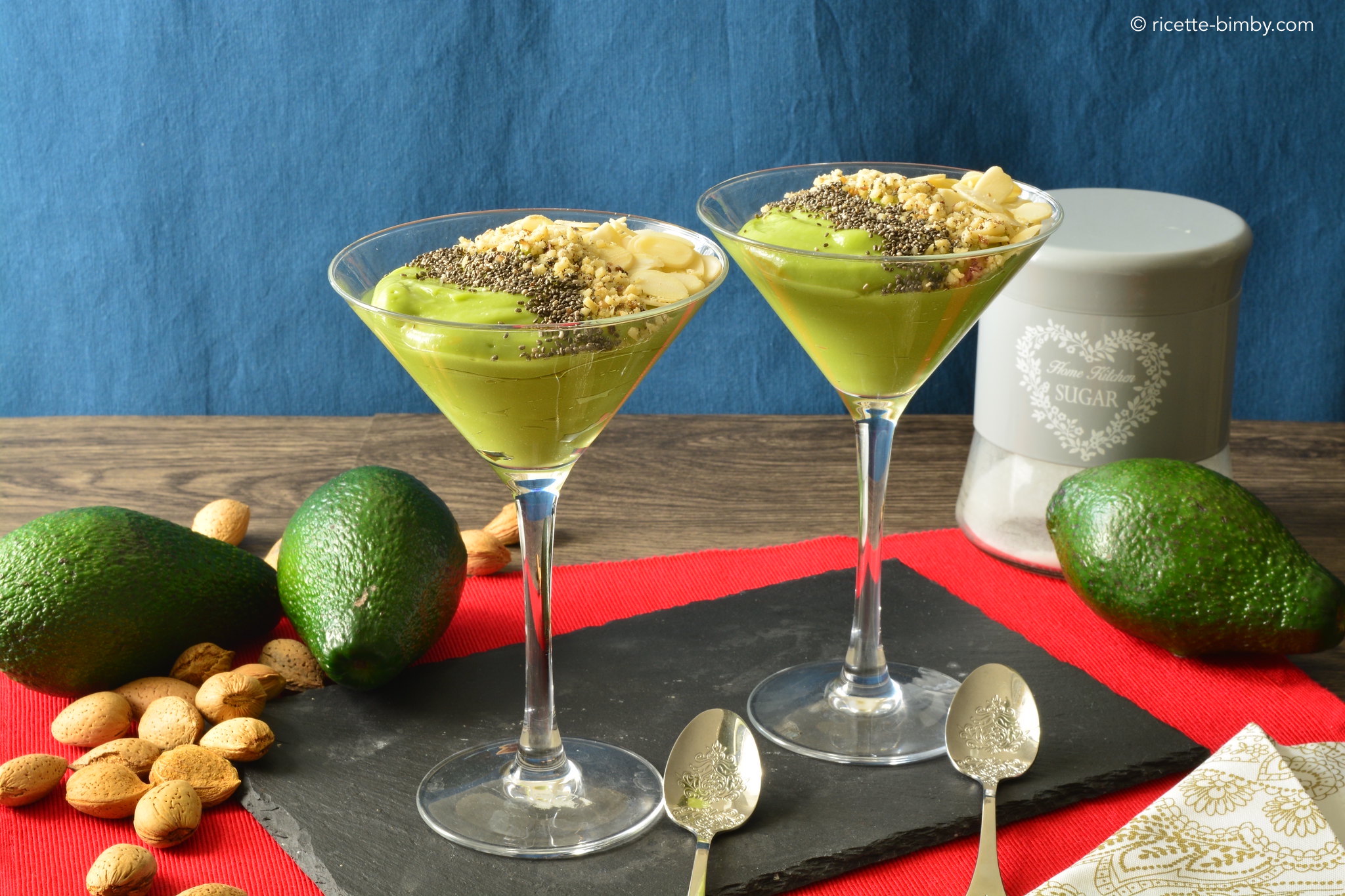 Mousse di avocado Bimby