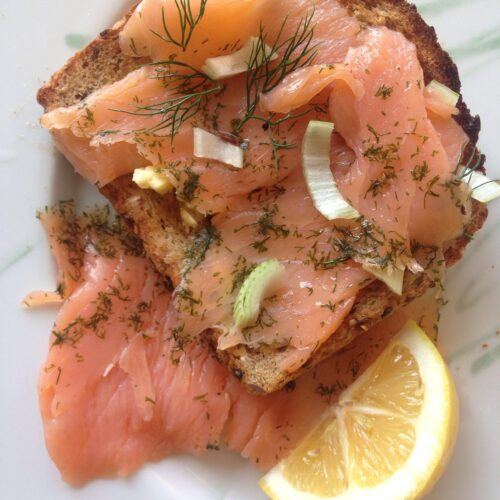 Mousse salmone e Philadelphia Bimby