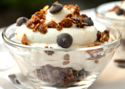 Mousse di yogurt greco