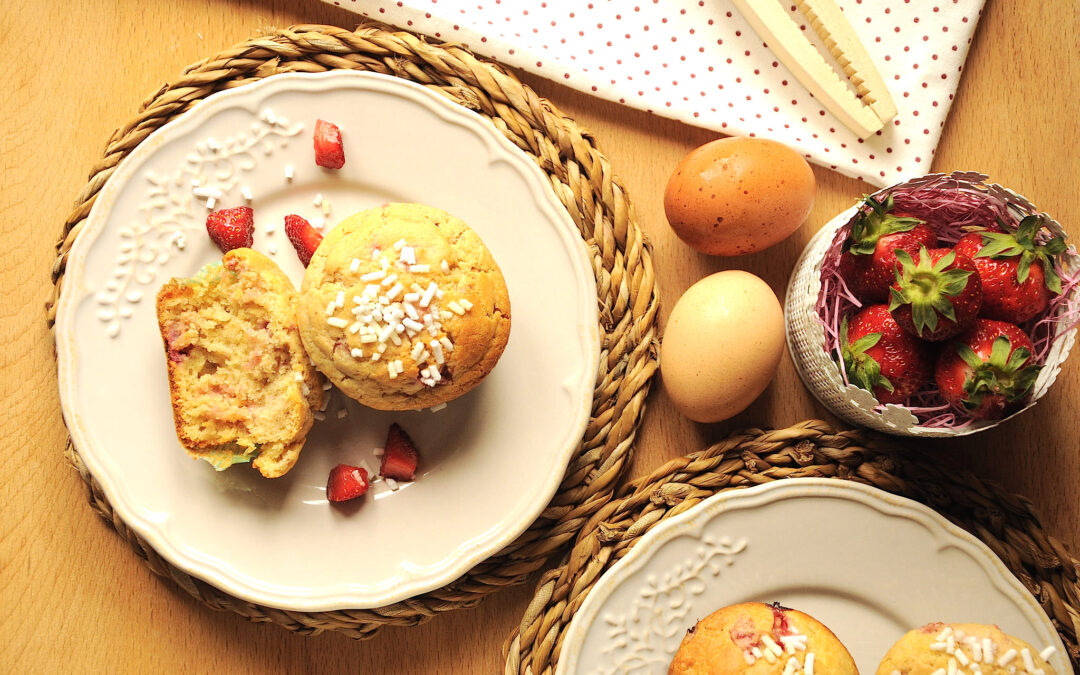 Muffin alle fragole