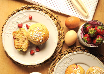 Muffin alle fragole