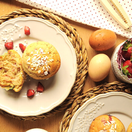 Muffin alle fragole Bimby