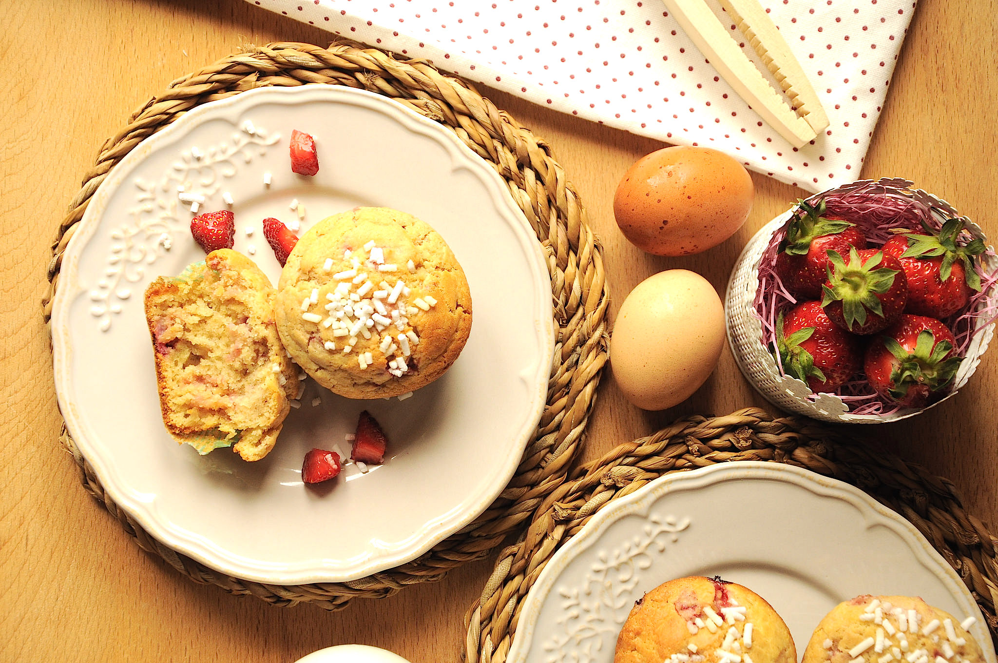 Muffin alle fragole Bimby