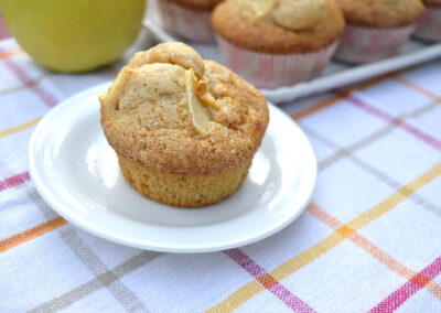 Muffin mele e cannella