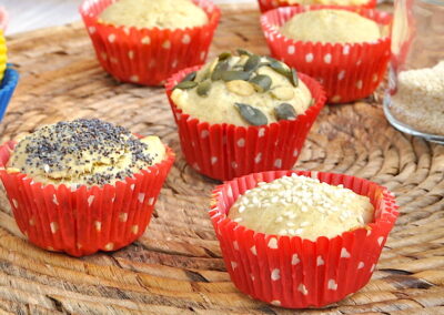 Muffin alla zucca salati