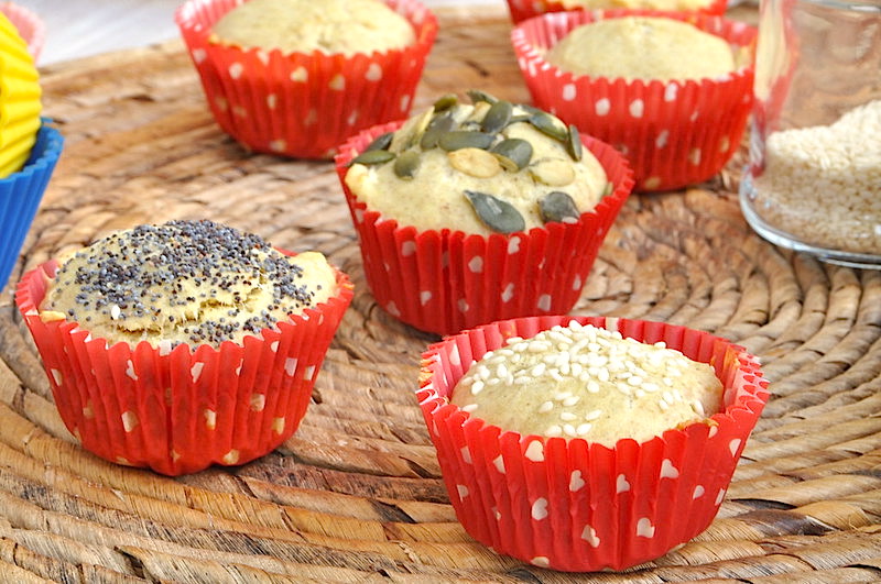 Muffin alla zucca salati