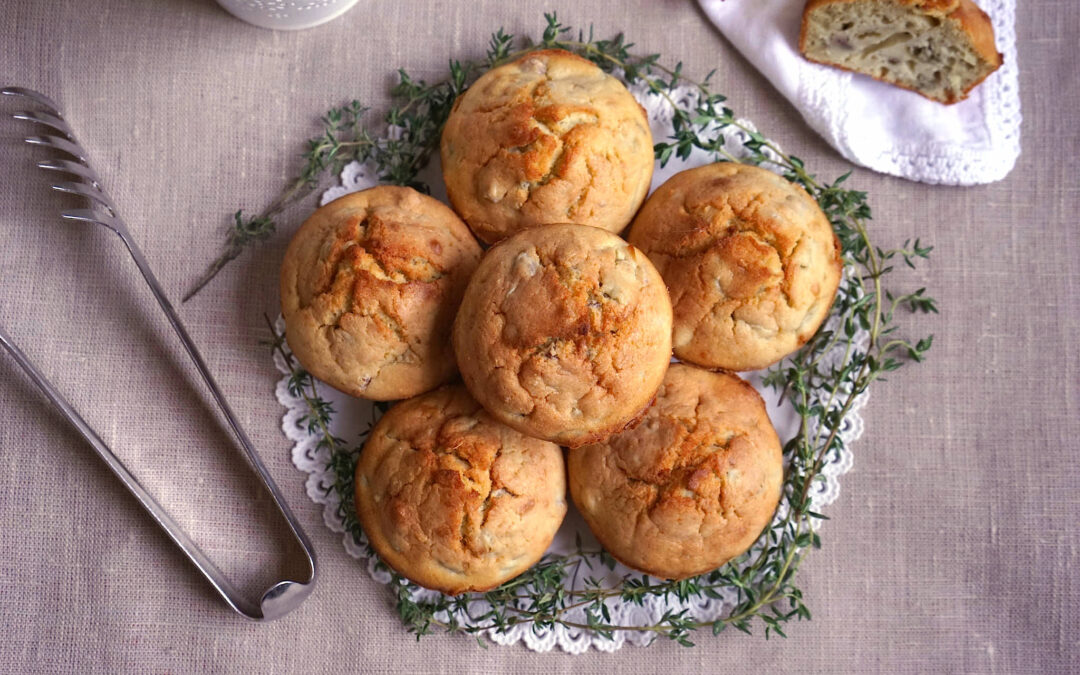 Muffin salati ai carciofi