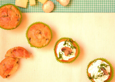 Muffin ai funghi