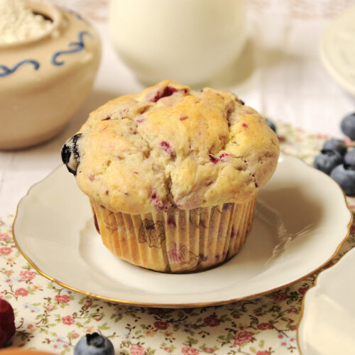 Muffin yogurt e frutti di bosco Bimby