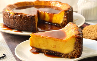 New York cheesecake al caramello