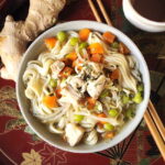 Noodles Bimby pollo e verdure