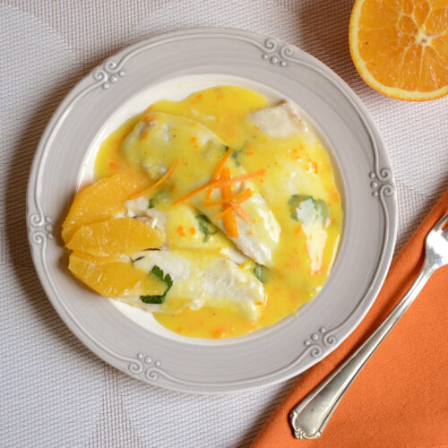 Orata all'arancia Bimby