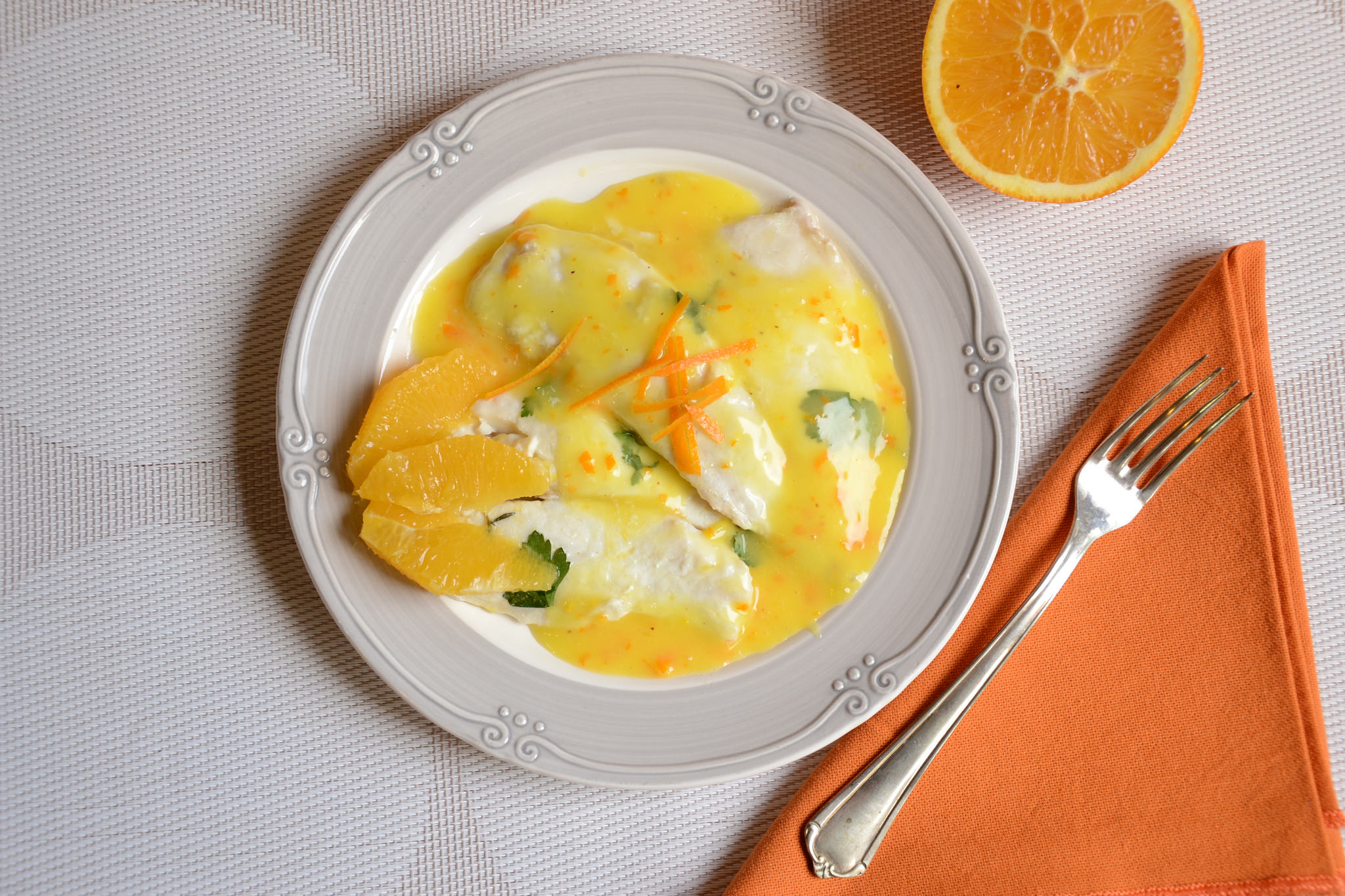 Orata all'arancia Bimby