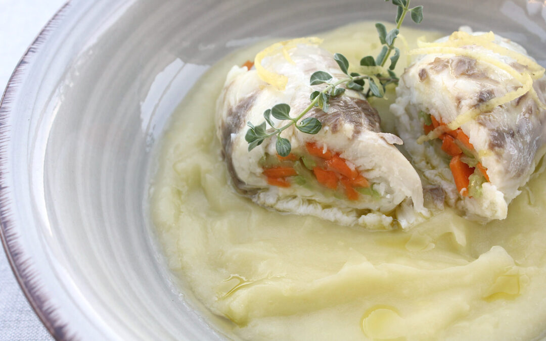 Orata ripiena al cartoccio